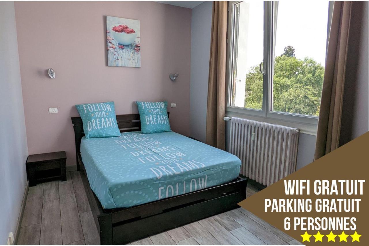 Bellejoie - Appartement T3- Poitiers Sud - Direct Futuroscope - Parking Et Wifi Gratuit Eksteriør billede