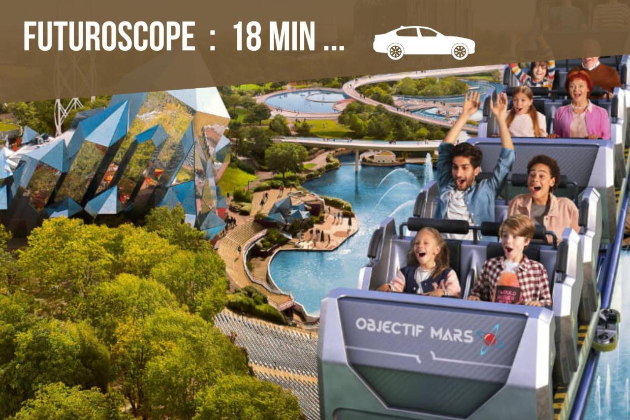 Bellejoie - Appartement T3- Poitiers Sud - Direct Futuroscope - Parking Et Wifi Gratuit Eksteriør billede